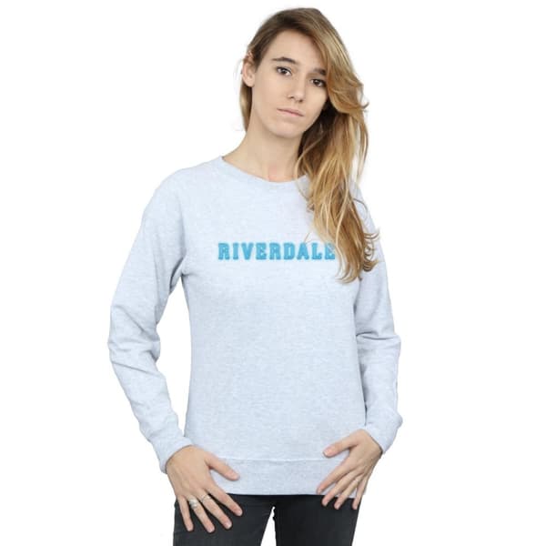 Riverdale Sweatshirt med neonlogga - dam/dam