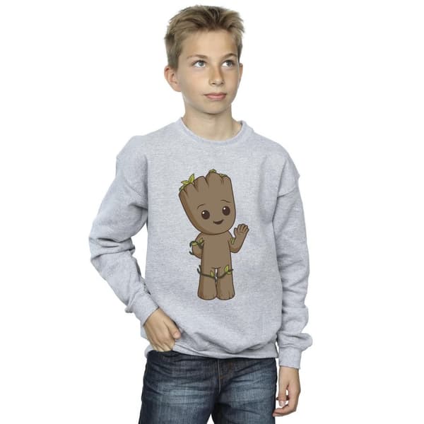 Marvel Boys I Am Groot Cute Groot Sweatshirt