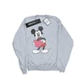 Miniatyrbillede 1 af 5: Disney Womens/Ladies Mickey Mouse Valentine Heart Sweatshirt