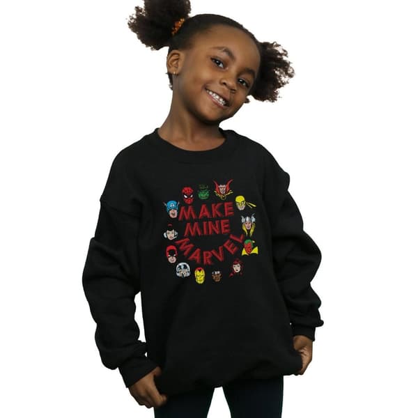 Marvel Girls Make Mine Marvel Sweatshirt