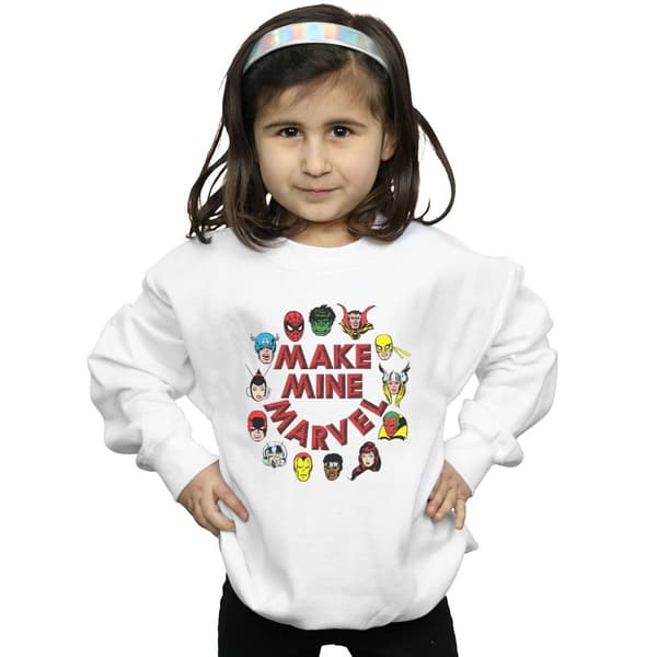 Marvel Girls Make Mine Marvel Sweatshirt