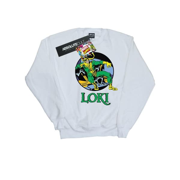 Marvel Womens/Ladies Loki Throne Sweatshirt