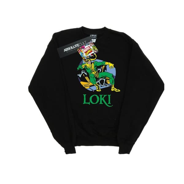 Marvel Womens/Ladies Loki Throne Sweatshirt
