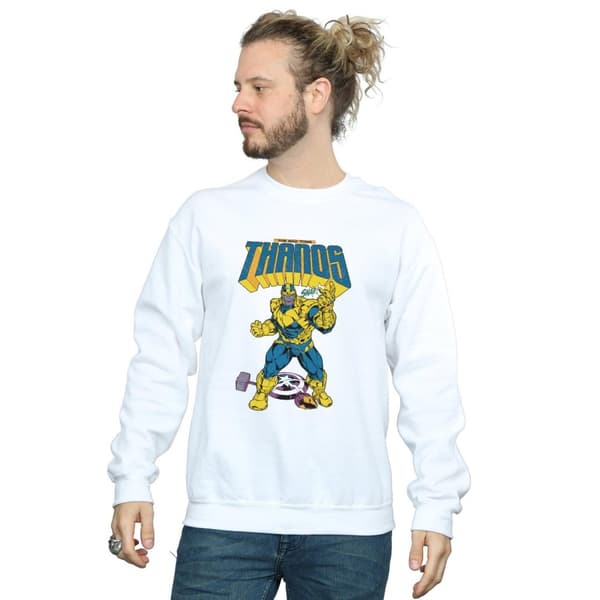 Marvel Mens Thanos Mad Titan Snap Sweatshirt