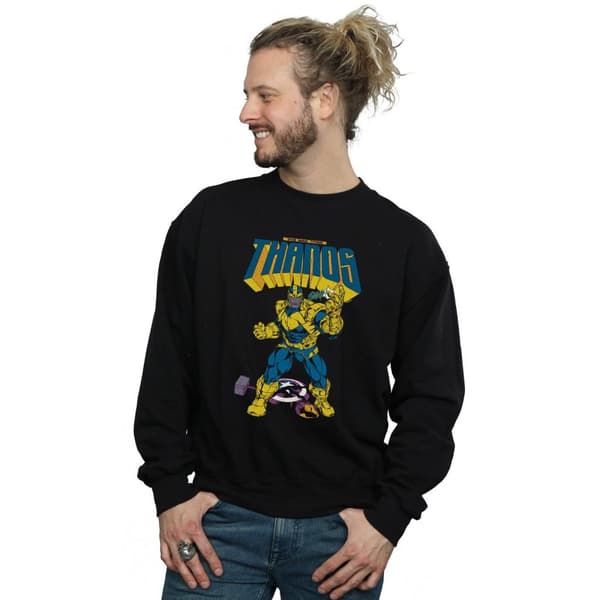 Marvel Mens Thanos Mad Titan Snap Sweatshirt