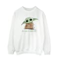 Miniatyrbilde 1 av 3: Star Wars Mens The Mandalorian Grogu Snacks Meme Sweatshirt