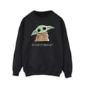 Miniatyrbilde 1 av 3: Star Wars Mens The Mandalorian Grogu Snacks Meme Sweatshirt