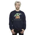 Miniatyrbilde 2 av 3: Star Wars Mens The Mandalorian Grogu Snacks Meme Sweatshirt