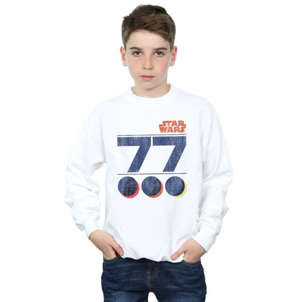 Star Wars Boys Retro 77 Death Star Sweatshirt