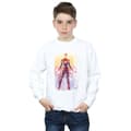 Miniatyrbillede 2 af 3: Marvel Boys Captain Marvel Watercolour Sweatshirt