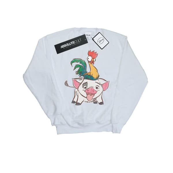 Disney Dam/Tjej Moana Hei Hei And Pua Sweatshirt