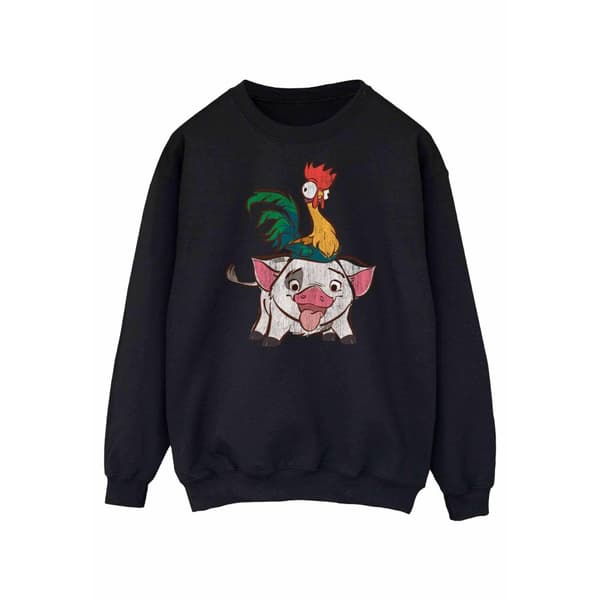Disney Dam/Tjej Moana Hei Hei And Pua Sweatshirt
