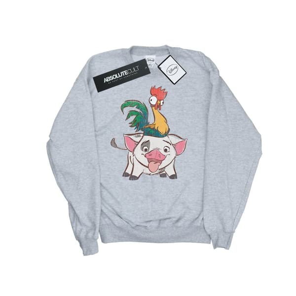 Disney Dam/Tjej Moana Hei Hei And Pua Sweatshirt
