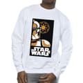 Miniatyrbillede 3 af 4: Star Wars Mens Stormtrooper Art Poster Sweatshirt
