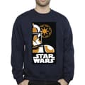 Miniatyrbillede 3 af 4: Star Wars Mens Stormtrooper Art Poster Sweatshirt