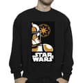 Miniatyrbillede 3 af 4: Star Wars Mens Stormtrooper Art Poster Sweatshirt