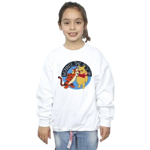 Disney Girls Winnie The Pooh With Tigger Sweatshirt
