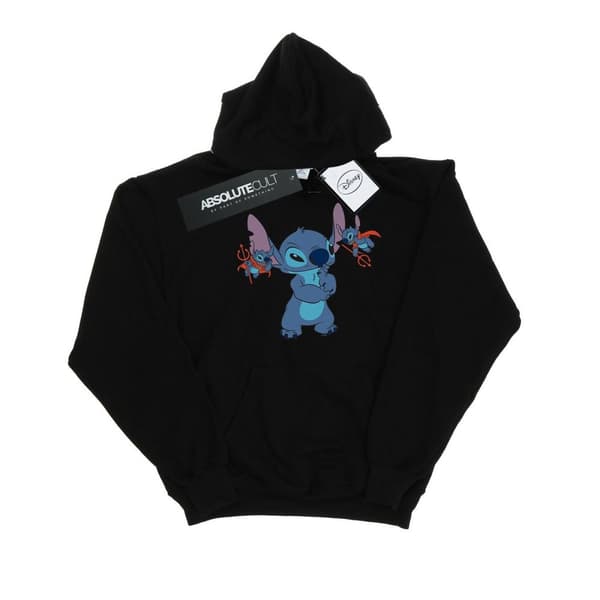 Disney Mens Lilo And Stitch Little Devils Hoodie
