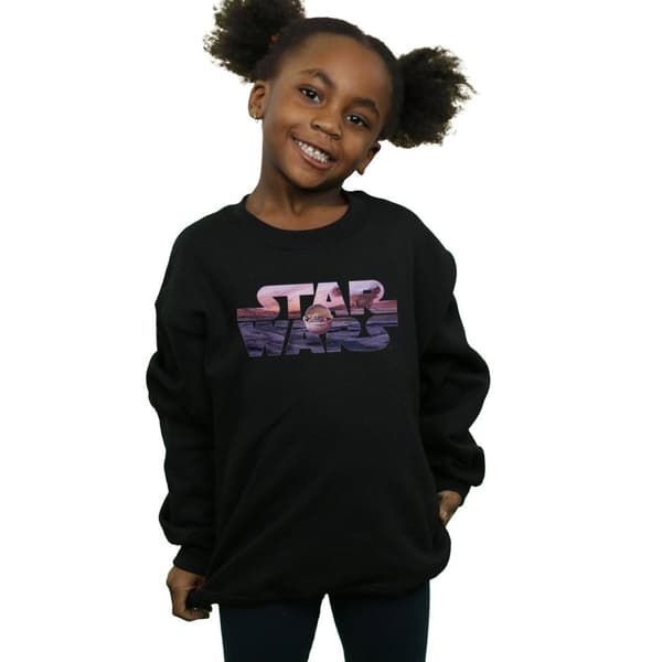 Star Wars Girls The Mandalorian The Child Logo Sweatshirt