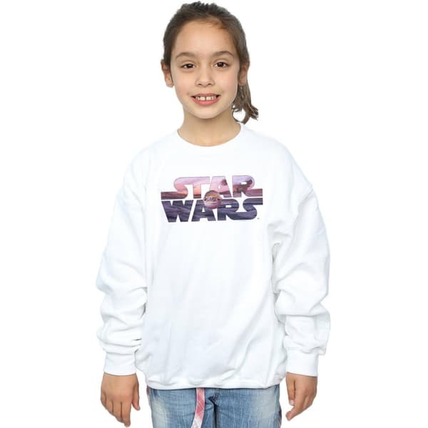 Star Wars Girls The Mandalorian The Child Logo Sweatshirt