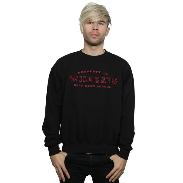Disney Mens High School Musical The Musical Property Of Wildcats Sweatshirt