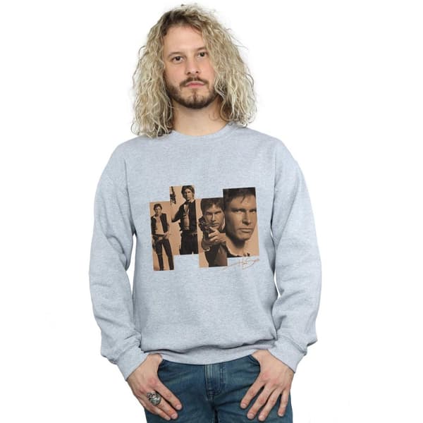 Star Wars Han Solo Photoshoot Sweatshirt för herrar