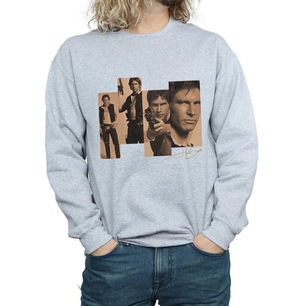 Star Wars Han Solo Photoshoot Sweatshirt för herrar