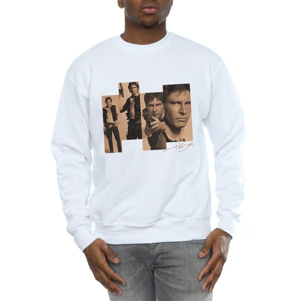 Star Wars Han Solo Photoshoot Sweatshirt för herrar