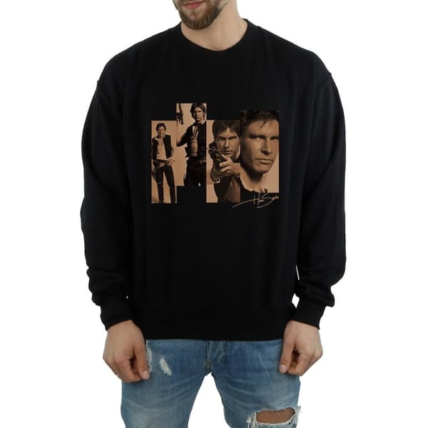 Star Wars Han Solo Photoshoot Sweatshirt för herrar