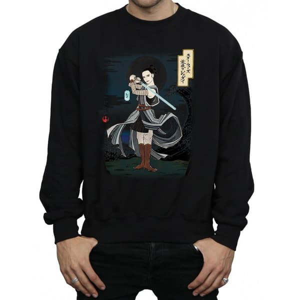 Star Wars Mens The Last Jedi Japanese Rey Sweatshirt