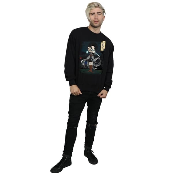 Star Wars Mens The Last Jedi Japanese Rey Sweatshirt