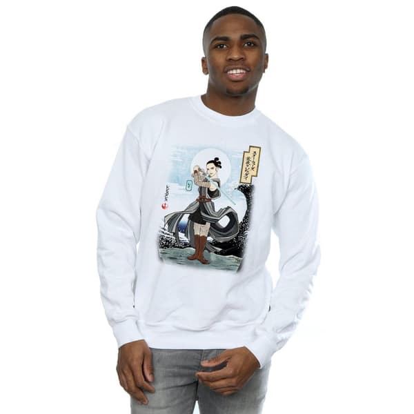 Star Wars Mens The Last Jedi Japanese Rey Sweatshirt