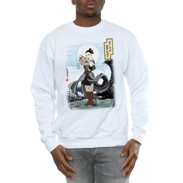 Star Wars Mens The Last Jedi Japanese Rey Sweatshirt