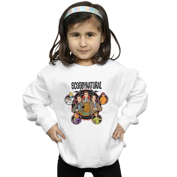 Scoobynatural Girls Characters Star Sweatshirt