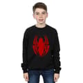 Miniatyrbillede 2 af 3: Marvel Boys Spider-Man Logo Emblem Sweatshirt