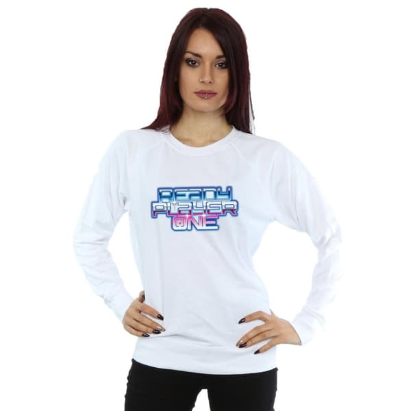 Ready Player One Sweatshirt med gradientlogga - dam/dam