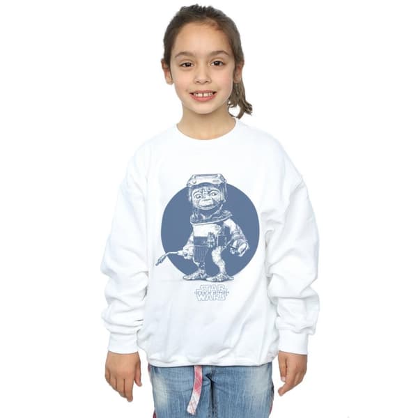Star Wars Girls The Rise Of Skywalker Babu Frik Mono Sweatshirt