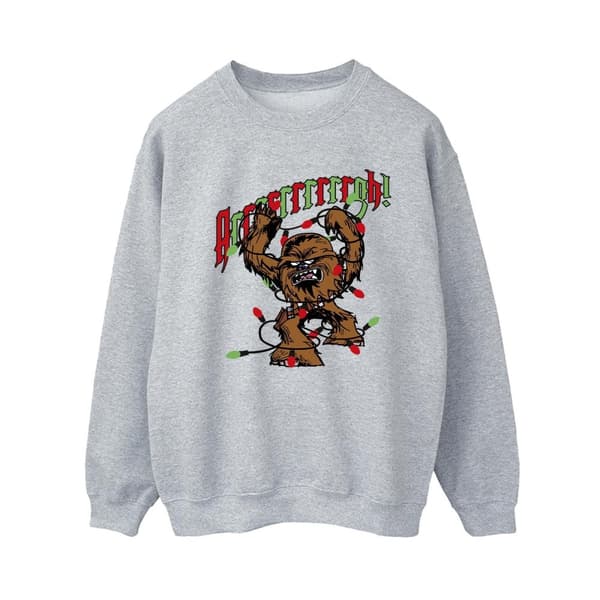 Star Wars Womens/Ladies Episode IV: A New Hope Chewbacca Argh Lights Sweatshirt