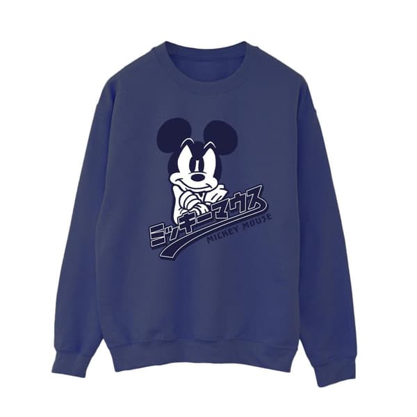 Disney Japansk sweatshirt med Musse Pigg för damer/damer
