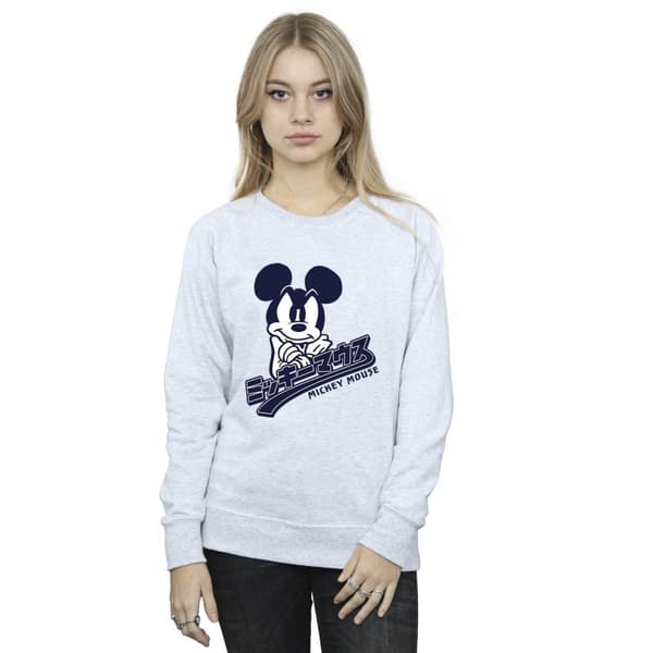 Disney Japansk sweatshirt med Musse Pigg för damer/damer