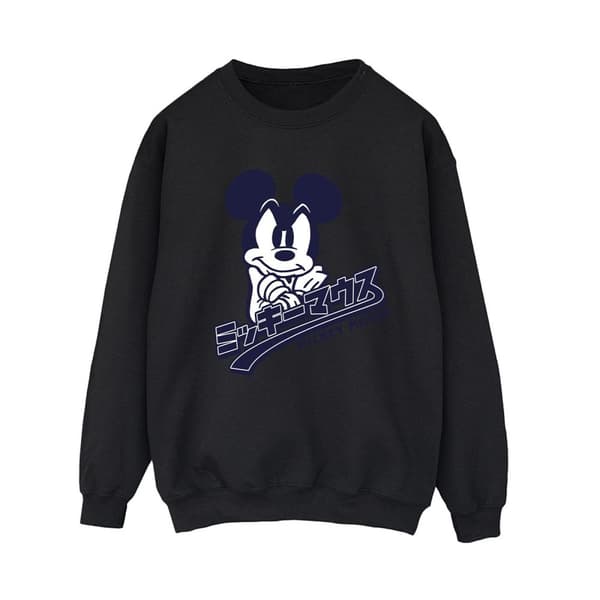 Disney Japansk sweatshirt med Musse Pigg för damer/damer