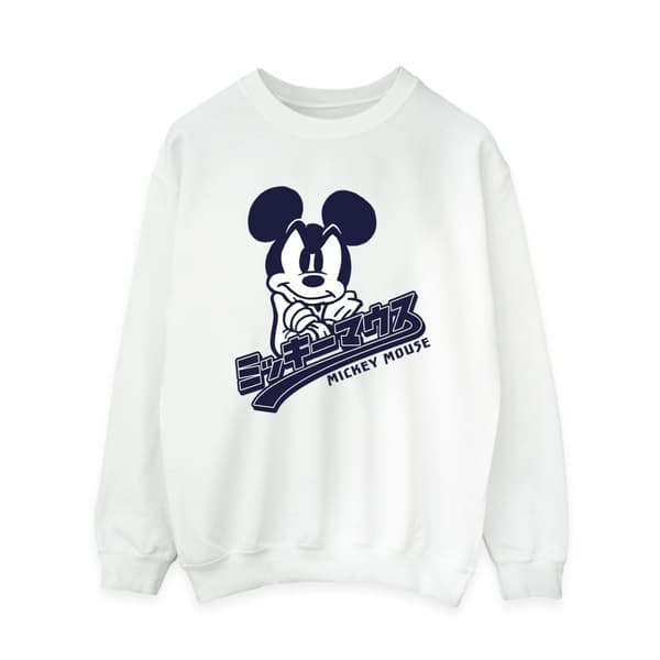 Disney Japansk sweatshirt med Musse Pigg för damer/damer