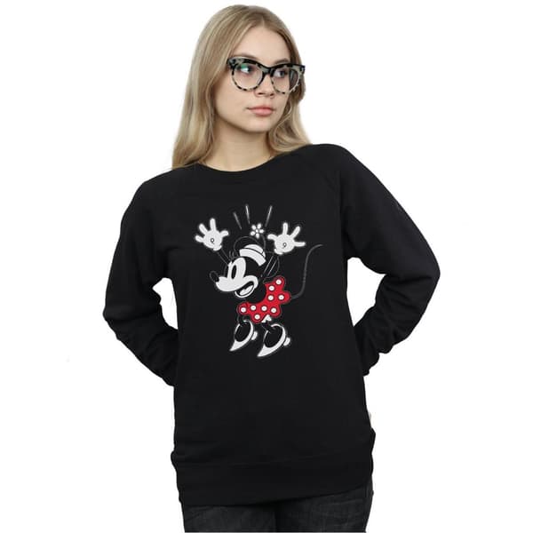 Disney Womens/Ladies Minnie Mouse Surprise Sweatshirt
