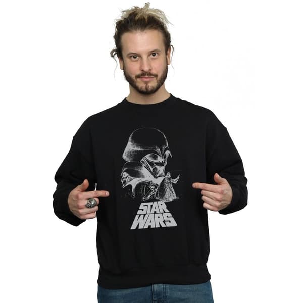 Star Wars Mens Darth Vader Sketch Sweatshirt