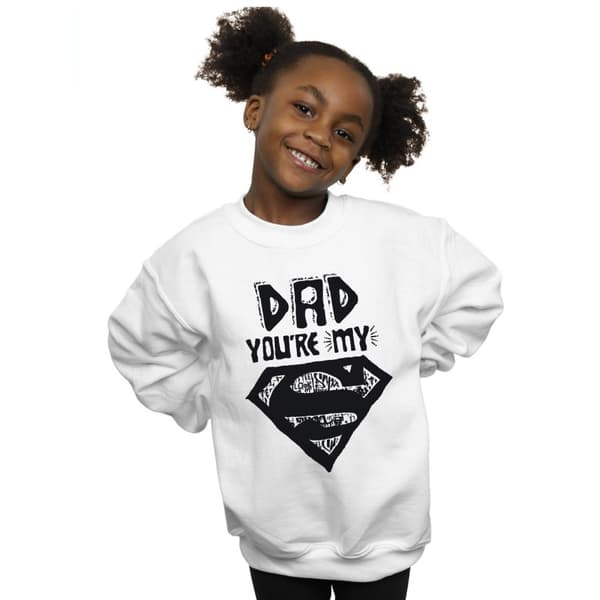 DC Comics Girls Superman Super Dad Sweatshirt
