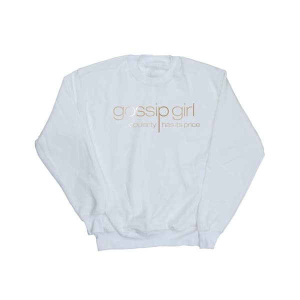 Gossip Girl Mens Gold Logo Sweatshirt