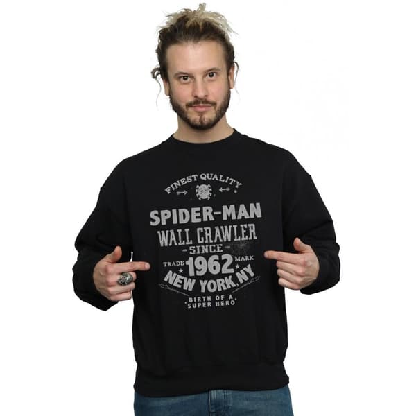 Marvel Mens Spider-Man Sweatshirt av finaste kvalitet