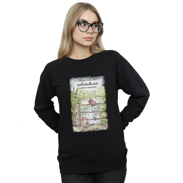 Disney Womens/Ladies Winnie The Pooh Adventure Sweatshirt