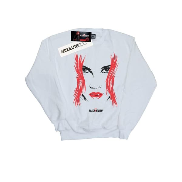 Marvel Boys Black Widow Movie Close-Up Sweatshirt
