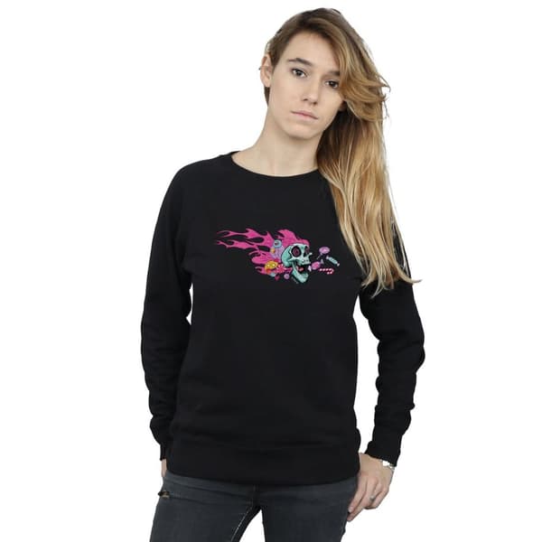 Disney Womens/Ladies Wreck It Ralph Candy Skull Sweatshirt